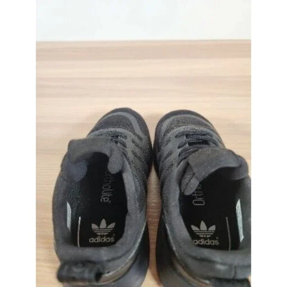 Adidas Multix Sneaker Baby‎ Infant 7K Black Athletic Running Shoes FX6405 - Picture 8 of 10